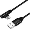 Image de LogiLink CU0142 câble USB USB 2.0 0,3 m USB A Micro-USB B Noir - Neuf