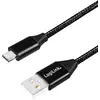 Image de Logilink USB 2.0 Kabel zu Micro-USB Stecker 0,3m sw