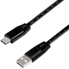 Image de Logilink USB 2.0 Kabel zu USB-C Stecker, schwarz, 1,0m
