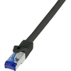 Image de Logilink Patchkabel Ultraflex, Cat.6A, S/FTP, noir, 20 m