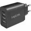 Image de Logilink Steckdosenadapter, 1x USB-C & 3x USB-A 27W