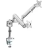 Image de LogiLinkBP0089 LogiLink Bras pour double écran, en aluminium, argenté, incurvé