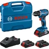 Image de Bosch GSR 18V-45 Professional Perceuse-visseuse sans fil 18 V 45 Nm Brushless ( 0615A5002N ) + 3x batterie ProCORE 4,0 Ah + chargeur + L-Case