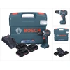 Image de Perceuse-visseuse BOSCH GSR 18V-55 - 0615A5002P Professional sans fil 18 V - 55 Nm Brushless + 3x batterie ProCORE 4,0 Ah + chargeur + L case