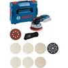 Image de BOSCH Professional 0615A5004H BOSCH Professional GEX 18V-125 + M480 Akku-Exzenterschleifer-Set 18,0 V, ohne Akku