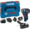 Image de Perceuse-visseuse sans fil BOSCH PROFESSIONAL - Flexiclick GSR 12V-32 FC - Sans batterie ni chargeur - Avec accessoires