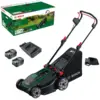Image de Tondeuse À Gazon Sans Fil Rotak18v2-43 - Bosch - Avec 2 Batteries 4,0ah - Chargeur - 06008b9l00