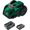 Image de Bosch   Robot Tondeuse 18v Pour Pelouses Jusqu'à 100 M²   Système Smartvision Sans Câble   Capteurs Ultrasoniques   Hauteur De Coupe Réglable 20-60 Mm