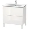 Image de Duravit - Meuble Sous-lavabo L-cube Vertical, Largeur 820mm,
