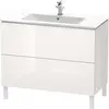 Image de Duravit L-Cube bâti-support pour lavabo à poser, 2 tiroirs, 1020x704x481mm, LC662702222