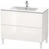 Image de Duravit - Meuble Sous-lavabo L-cube Vertical, Largeur 1020mm,