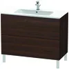 Image de Duravit - Meuble Sous-lavabo L-cube Vertical, Largeur 1020mm,