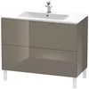 Image de Duravit - Meuble Sous-lavabo L-cube Vertical, Largeur 1020mm,