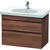 Image de Duravit DuraStyle Meuble sous-lavabo suspendu 6484, 2 tiroirs, 800mm, pour code D, DS648407979
