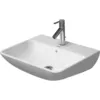 Image de Duravit - Me By Starck - Lavabo 55x44 Cm, Avec Un Trou Pour Robinet, Blanc Alpin 2335550000