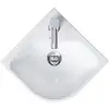Image de Duravit - Me By Starck - Lave-mains D'Angle 44x38 Cm, Avec 1 Trou, Avec Wondergliss, Blanc Alpin 07224300001