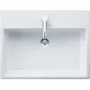 Image de Duravit Vero Air meuble lavabo 60x47cm, sans trop-plein, avec table de robinetterie, 1 trou de robinet, 2350600041