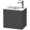 Image de Duravit - L-cube Meuble Sous-lavabo Suspendu, 1 Porte, Pivotant À
