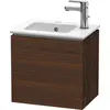 Image de Duravit L-Cube Meuble sous-lavabo suspendu, 1 porte, charnière à gauche, 420x400x294mm, LC6272L6969
