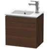Image de Duravit - L-cube Meuble Sous-lavabo Suspendu, 1 Porte, Pivotant À