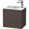 Image de Duravit L-Cube Meuble sous-lavabo suspendu, 1 porte, charnière à gauche, 420x400x294mm, LC6272L7272