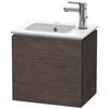 Image de Duravit - L-cube Meuble Sous-lavabo Suspendu, 1 Porte, Pivotant À