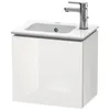 Image de Duravit - L-cube Meuble Sous-lavabo Suspendu, 1 Porte, Pivotant À