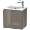 Image de Duravit - L-cube Meuble Sous-lavabo Suspendu, 1 Porte, Pivotant À