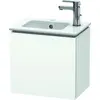 Image de Duravit L-Cube Meuble sous-lavabo suspendu, 1 portes, charnière à droite, 420x400x294mm, LC6272R1818