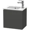 Image de Duravit - Meuble Sous-lavabo L-cube Suspendu, 1 Porte, Charnière À