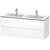 Image de Duravit - L-cube Meuble Sous-lavabo Suspendu, 2 Tiroirs, Largeur :