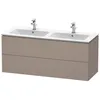 Image de Duravit L-cube Bâti-support Lavabo Suspendu, 2 Tiroirs,