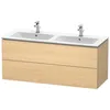 Image de Duravit - L-cube Meuble Sous-lavabo Suspendu, 2 Tiroirs, Largeur :