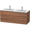 Image de Duravit L-Cube Meuble sous-lavabo suspendu, 4 tiroirs, 1290x550x481mm, LC625907979