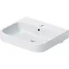 Image de Duravit Meuble lavabo Happy D.2 60cm avec trop-plein, avec table de robinetterie, 1 trou de robinet, 2318600000