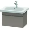 Image de Duravit DuraStyle Meuble sous-lavabo suspendu 6379, 1 tiroir, 580mm, pour DuraStyle, DS637904343