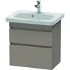 Image de Duravit DuraStyle Meuble sous-lavabo suspendu 6479, 2 tiroirs, 580mm, pour DuraStyle, DS647904343