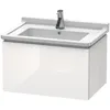 Image de Duravit - L-cube Meuble Sous-lavabo Suspendu, 1 Tiroir, 670mm, Pour