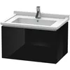Image de Duravit - L-cube Meuble Sous-lavabo Suspendu, 1 Tiroir, 670mm, Pour