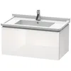 Image de Duravit - L-cube Meuble Sous-lavabo Suspendu, 1 Tiroir, 820mm, Pour