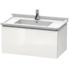 Image de Duravit - L-cube Meuble Sous-lavabo Suspendu, 1 Tiroir, 820mm, Pour