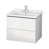 Image de Duravit - L-cube Meuble Sous-lavabo Suspendu, 2 Tiroirs, 670mm,