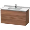 Image de Duravit - L-cube Meuble Sous-lavabo Suspendu, 2 Tiroirs, 1020mm,