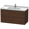 Image de Duravit - L-cube Meuble Sous-lavabo Suspendu, 2 Tiroirs, 1020mm,