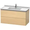 Image de Duravit - L-cube Meuble Sous-lavabo Suspendu, 2 Tiroirs, 1020mm,