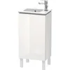 Image de Duravit - Meuble Sous-lavabo L-cube Vertical, 1 Porte, Charnières À