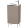 Image de Duravit - Meuble Sous-lavabo L-cube Vertical, 1 Porte, Charnière À