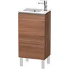 Image de Duravit - Meuble Sous-lavabo L-cube Vertical, 1 Porte, Charnière À