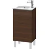 Image de Duravit - Meuble Sous-lavabo L-cube Vertical, 1 Porte, Charnière À