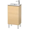 Image de Duravit - Meuble Sous-lavabo L-cube Vertical, 1 Porte, Charnière À